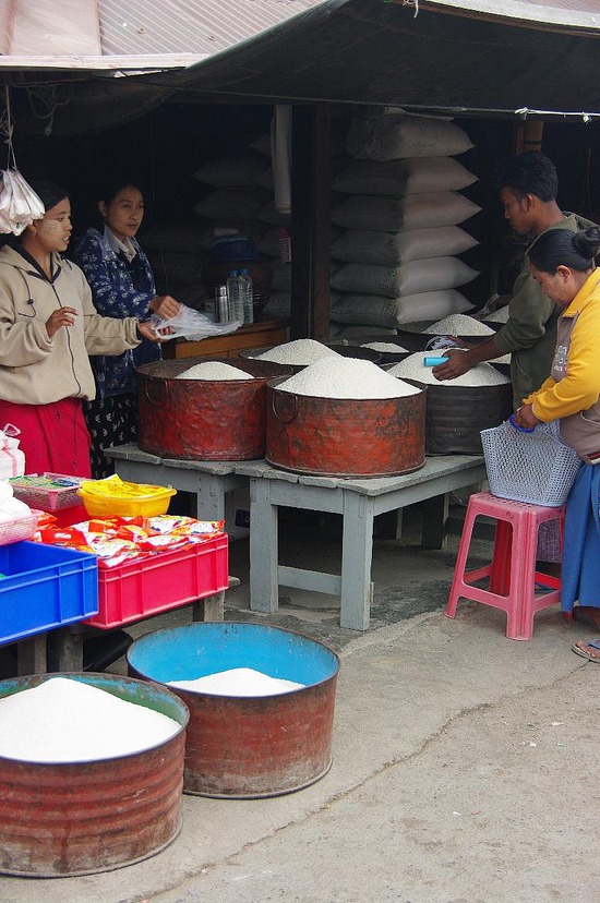 Reisverkauf
