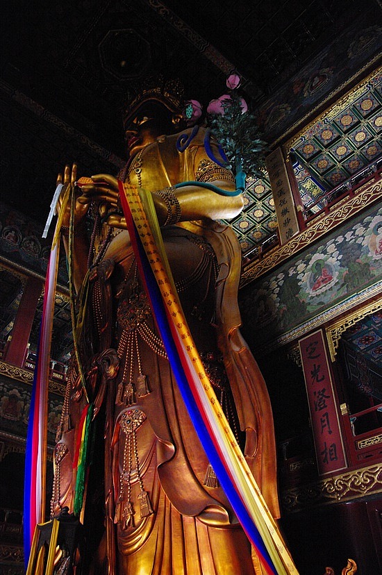 Der 26m Buddha aus Sandelholz