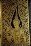 Türverzierung für den Dreitonnenbuddha aus Gold