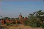 First temple sight in Bagan